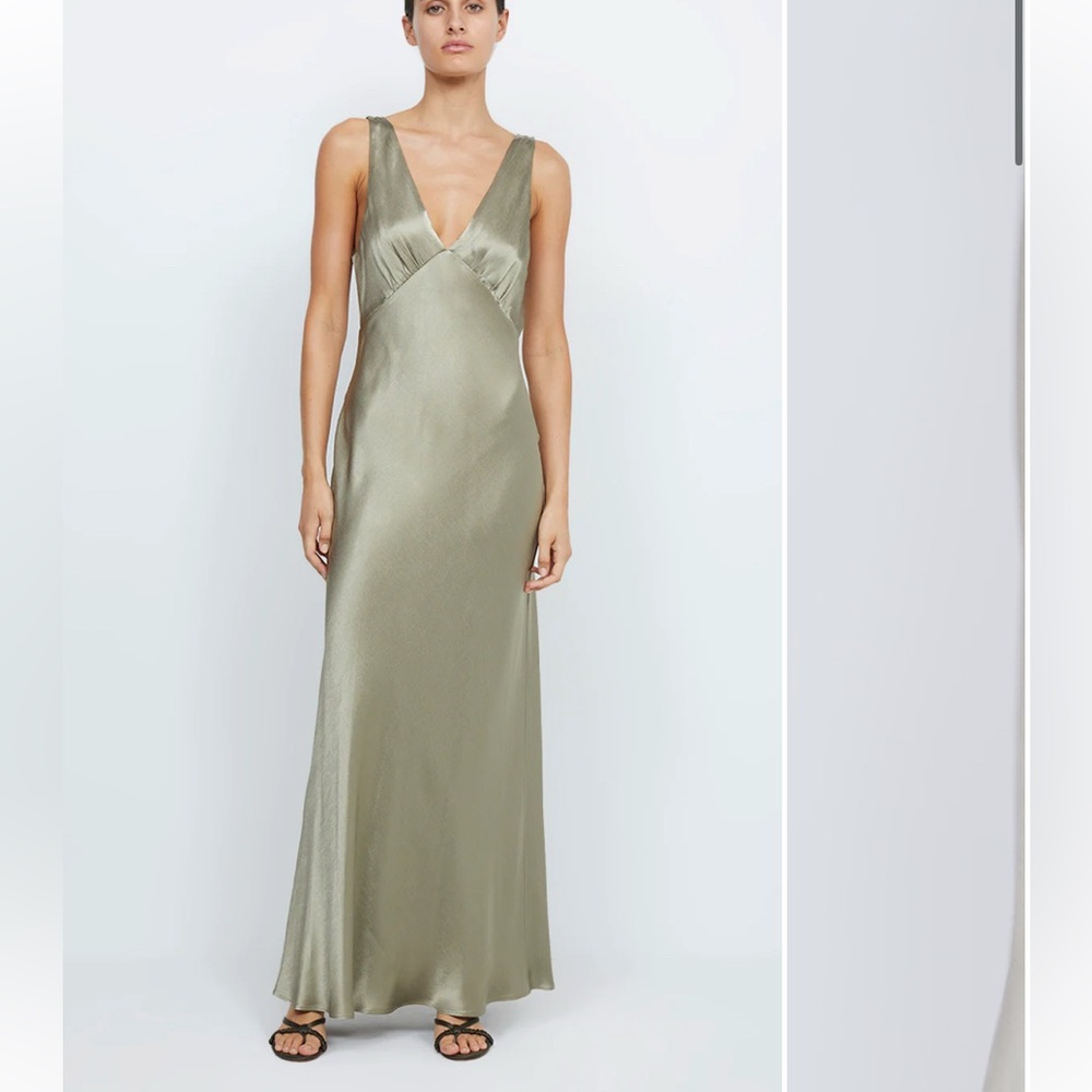 Bec & Bridge Olive Maxi Dress